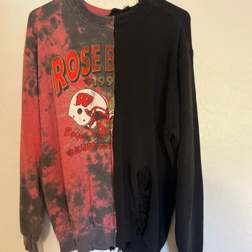 Furst of a kind Wisconsin Badgers sweater